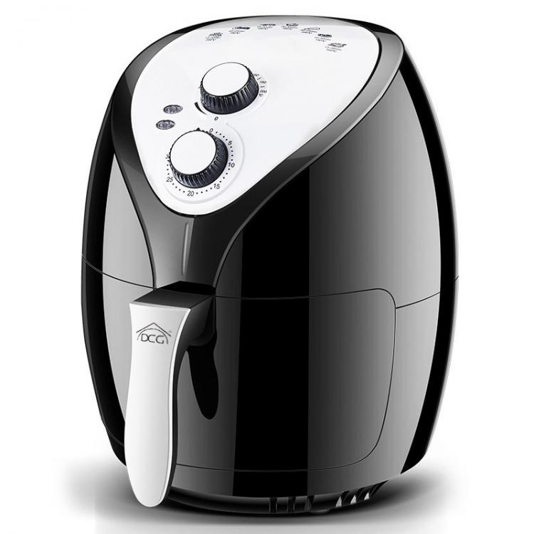 DCG Tragbare Heißluftfritteuse, ölfrei, 3,5 Liter, 1300 W, FR3503N