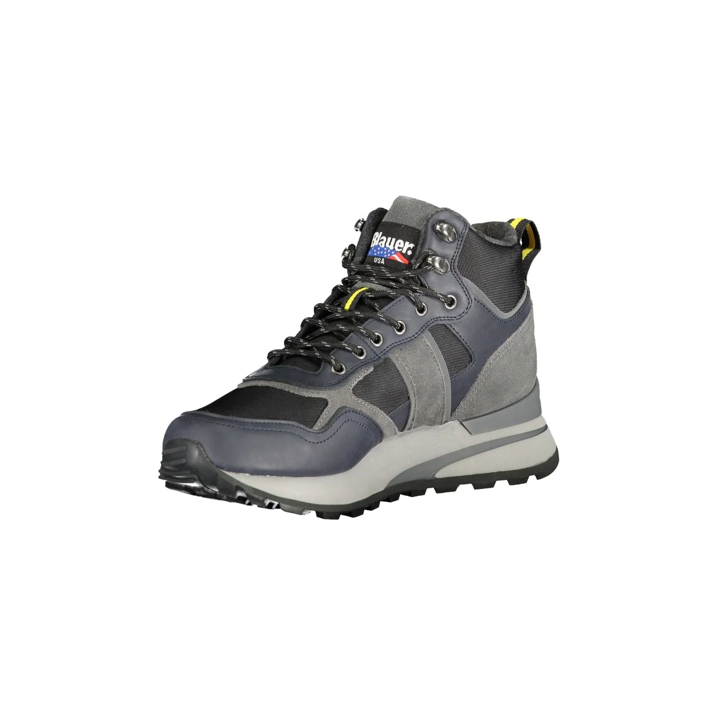 BLAUER Scarpe Sportive Uomo Blu con Lacci e Plantare Removibile