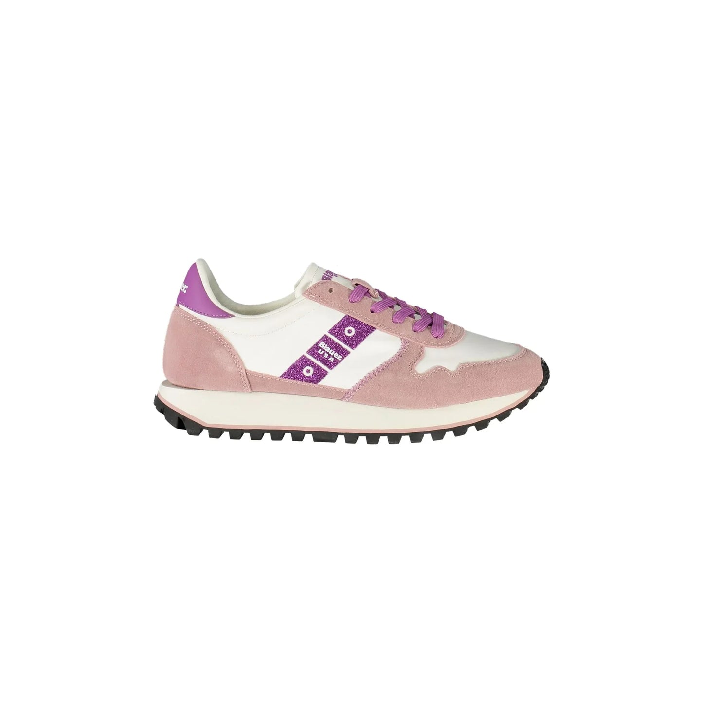 BLAUER Damen-Sportschuhe in Weiß mit kontrastierenden Details