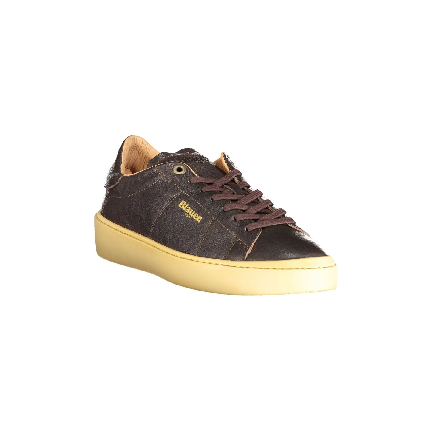 BLAUER Herren-Sportschuhe in Braun mit kontrastierenden Details