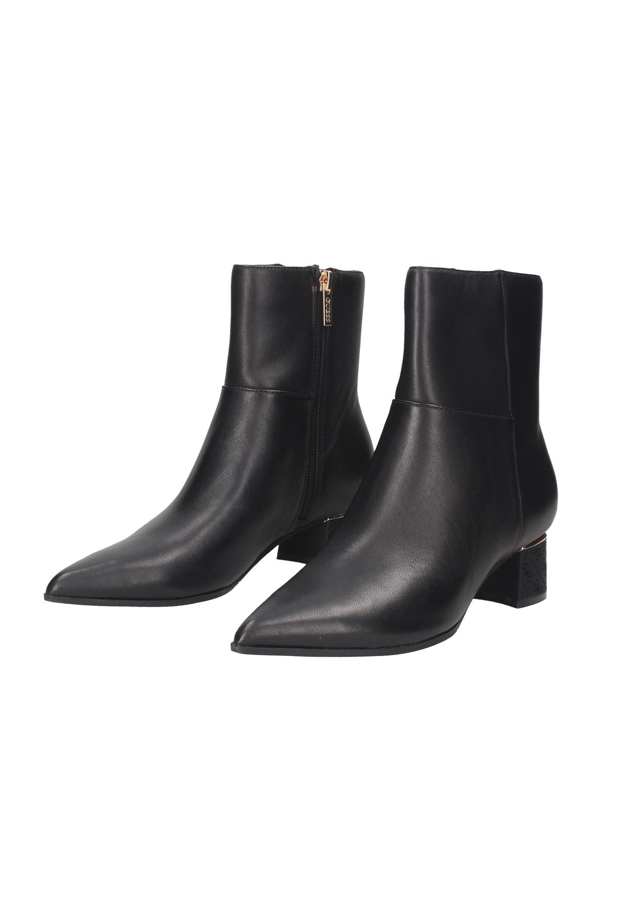 Klassische Stiefeletten Guess Stiefelette Schwarz Ankle Boots