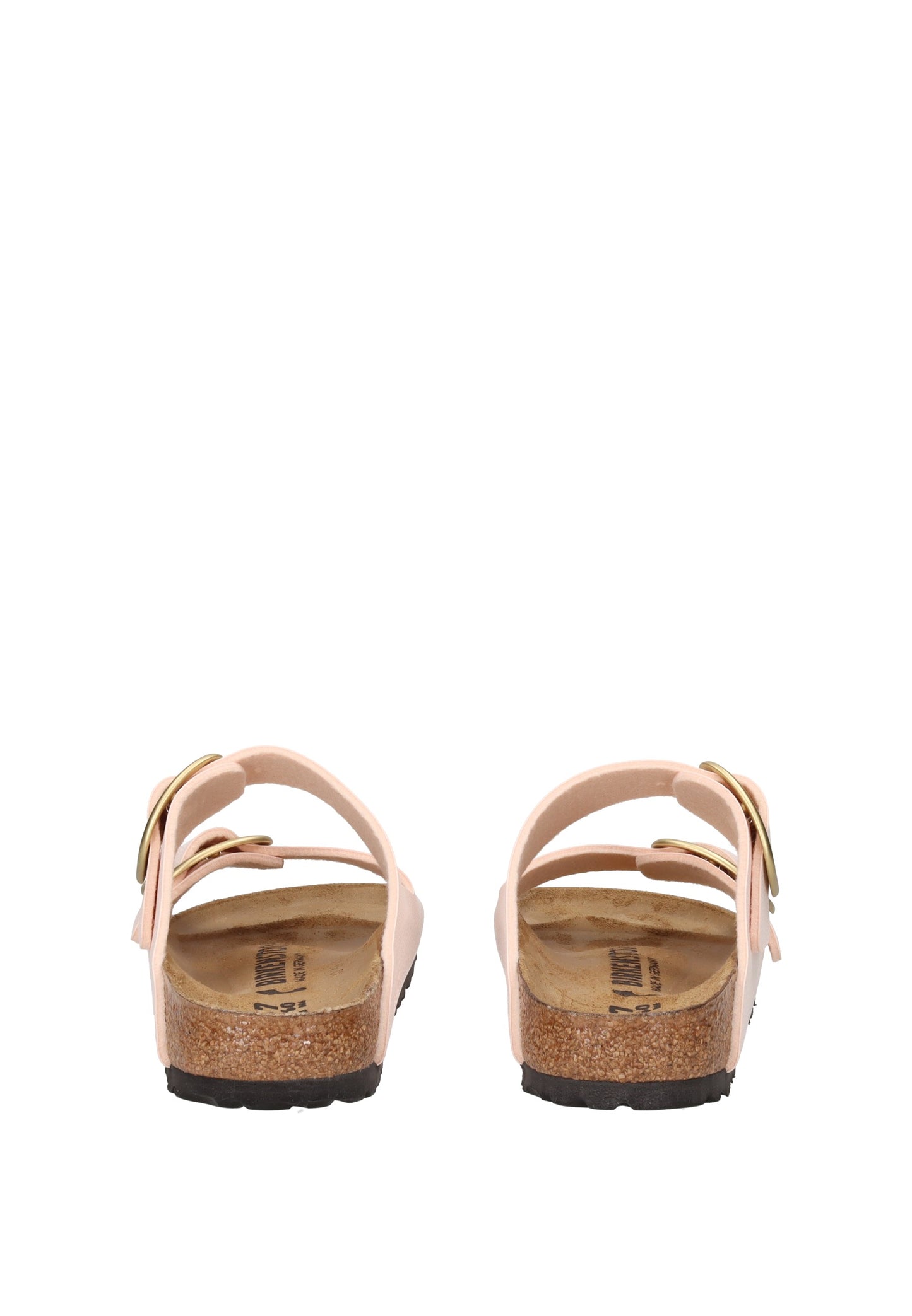 Retro di 1031566 Sandalo BIRKENSTOCK in sughero e lattice con fibbie metalliche regolabili.
