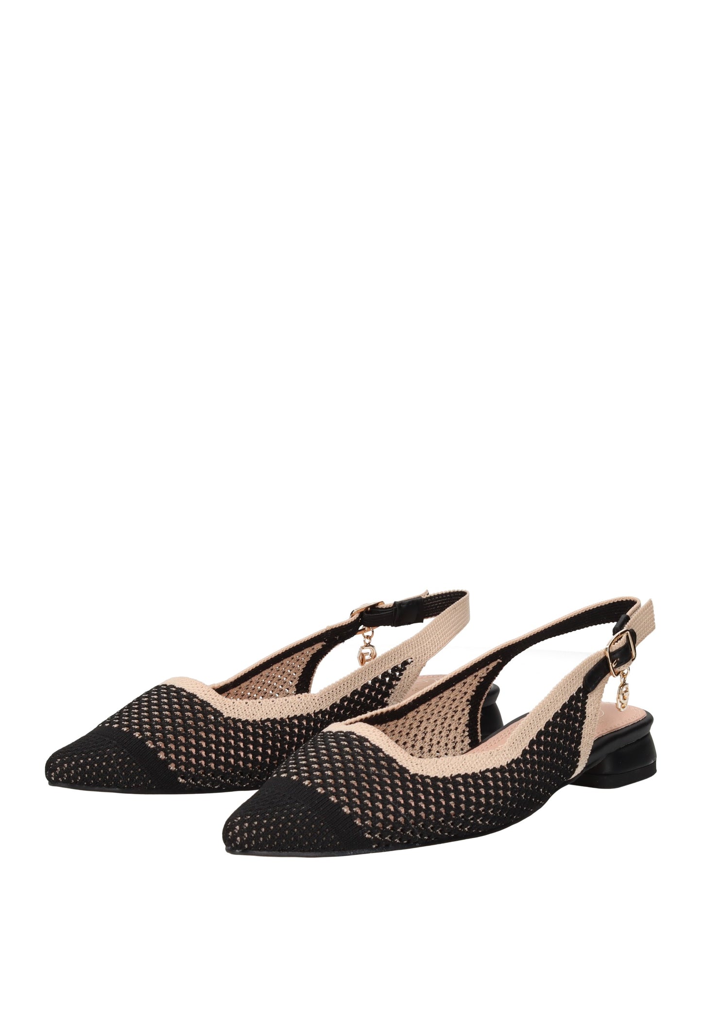 GK228 Ballerina GOLD&GOLD - eleganti ballerine con cinturino al tallone e sottopiede imbottito in pelle.