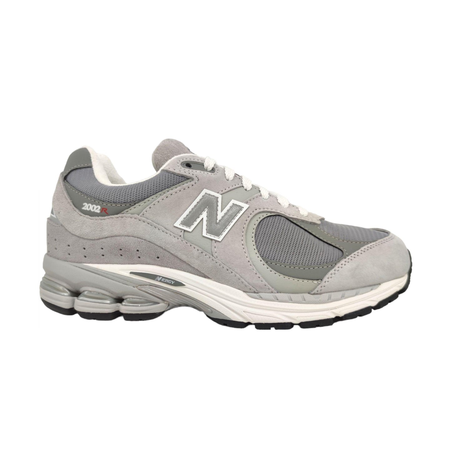 2002R Stahl/Bleirote Schuhe