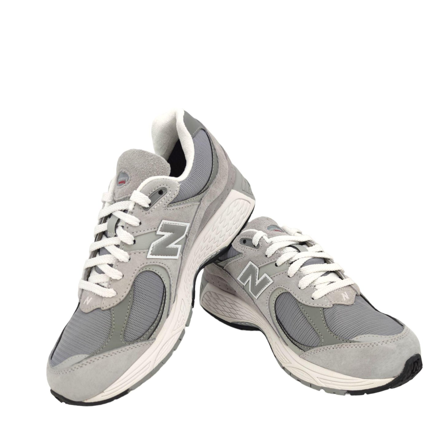 2002R Stahl/Bleirote Schuhe