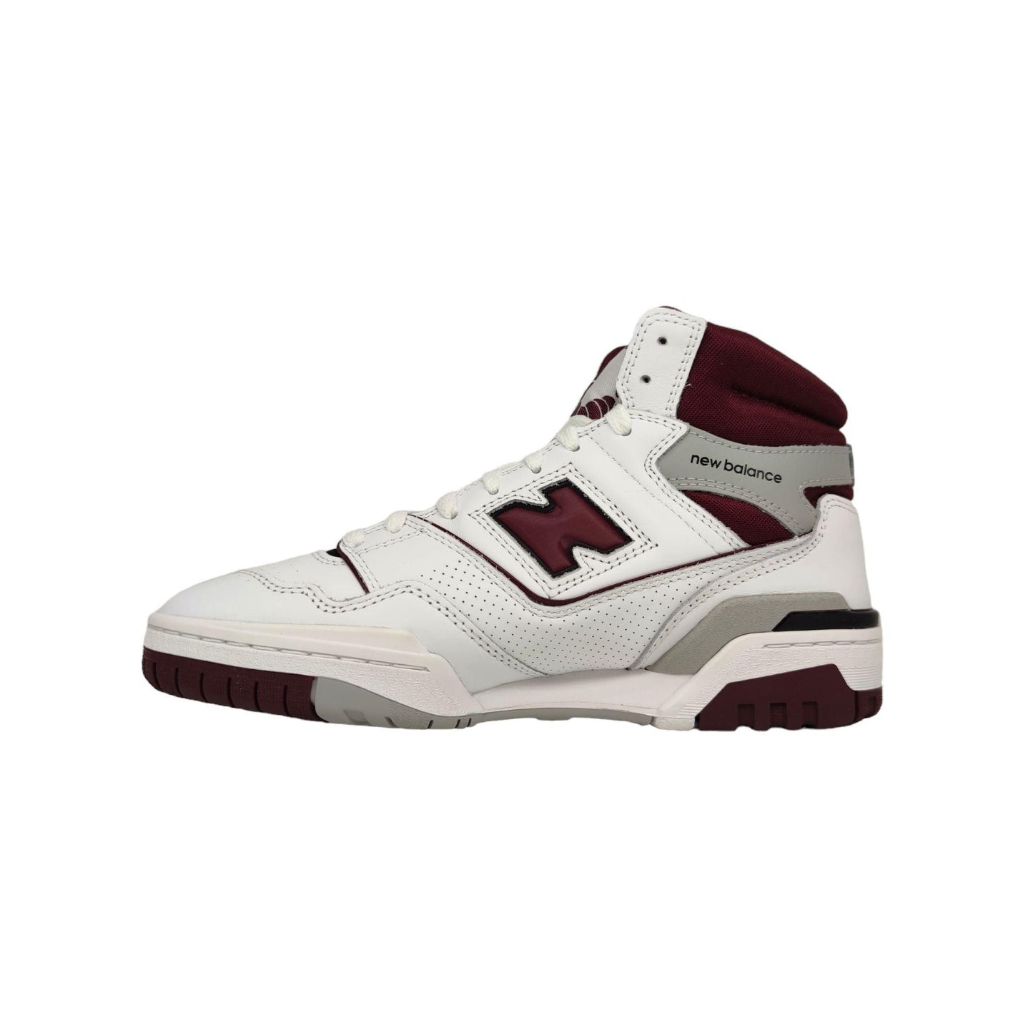 650 White/Bordeaux Shoes