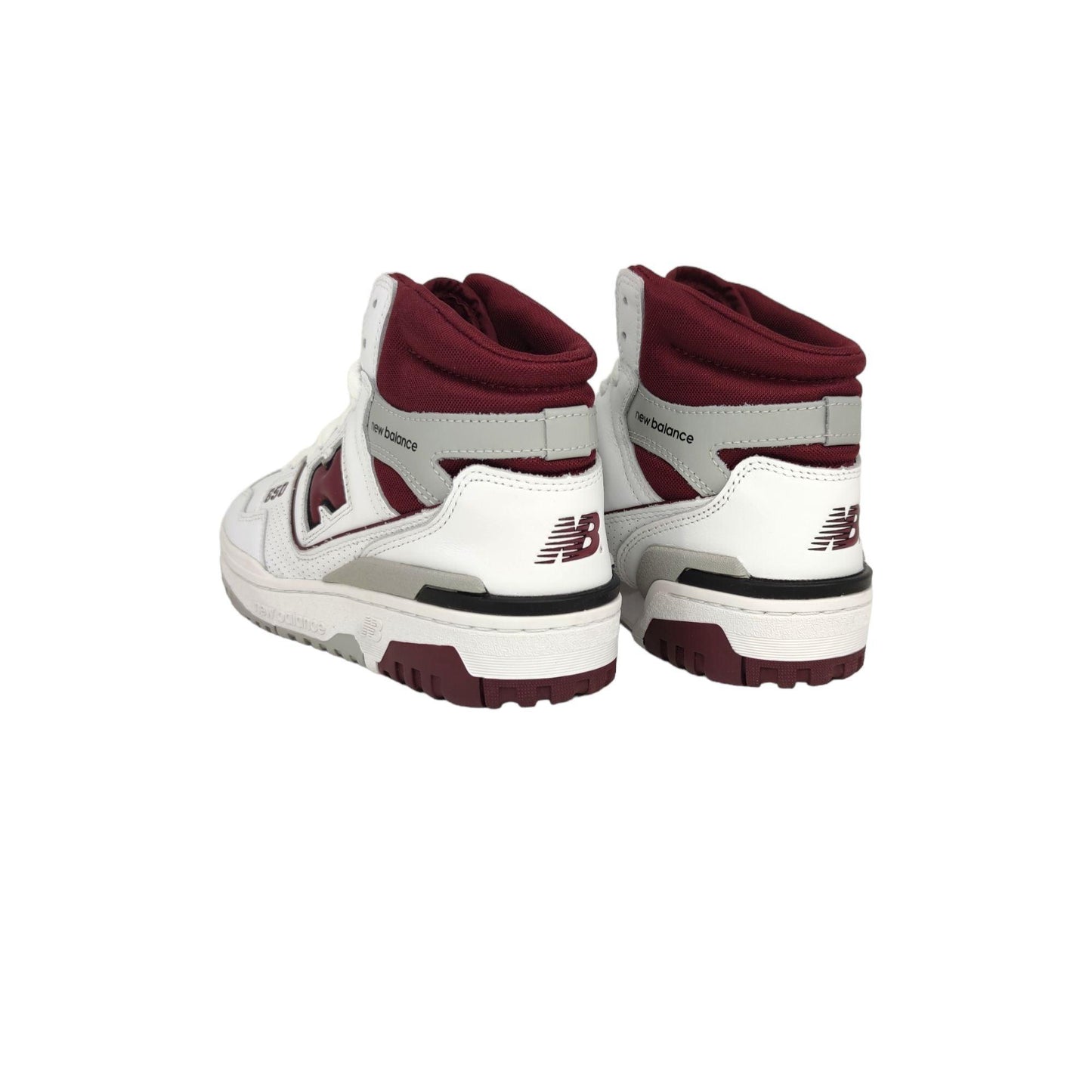 650 White/Bordeaux Shoes