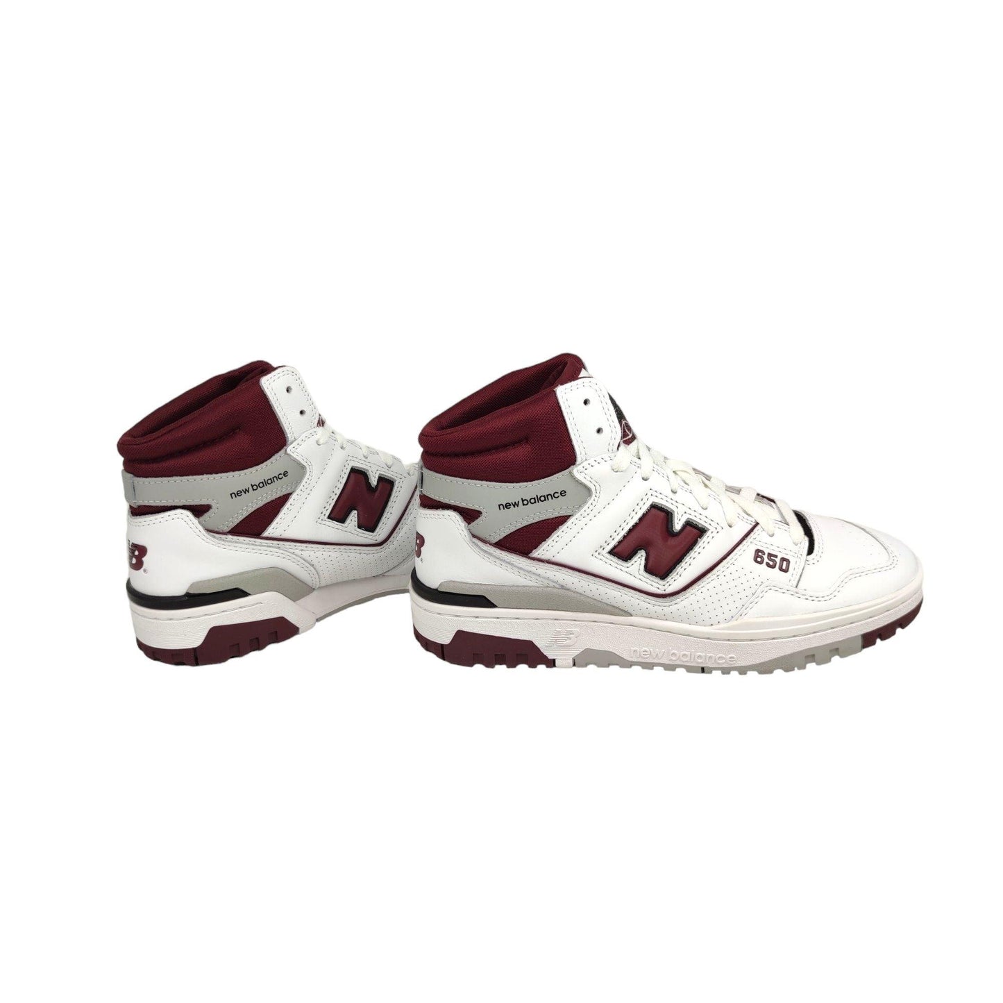 650 White/Bordeaux Shoes