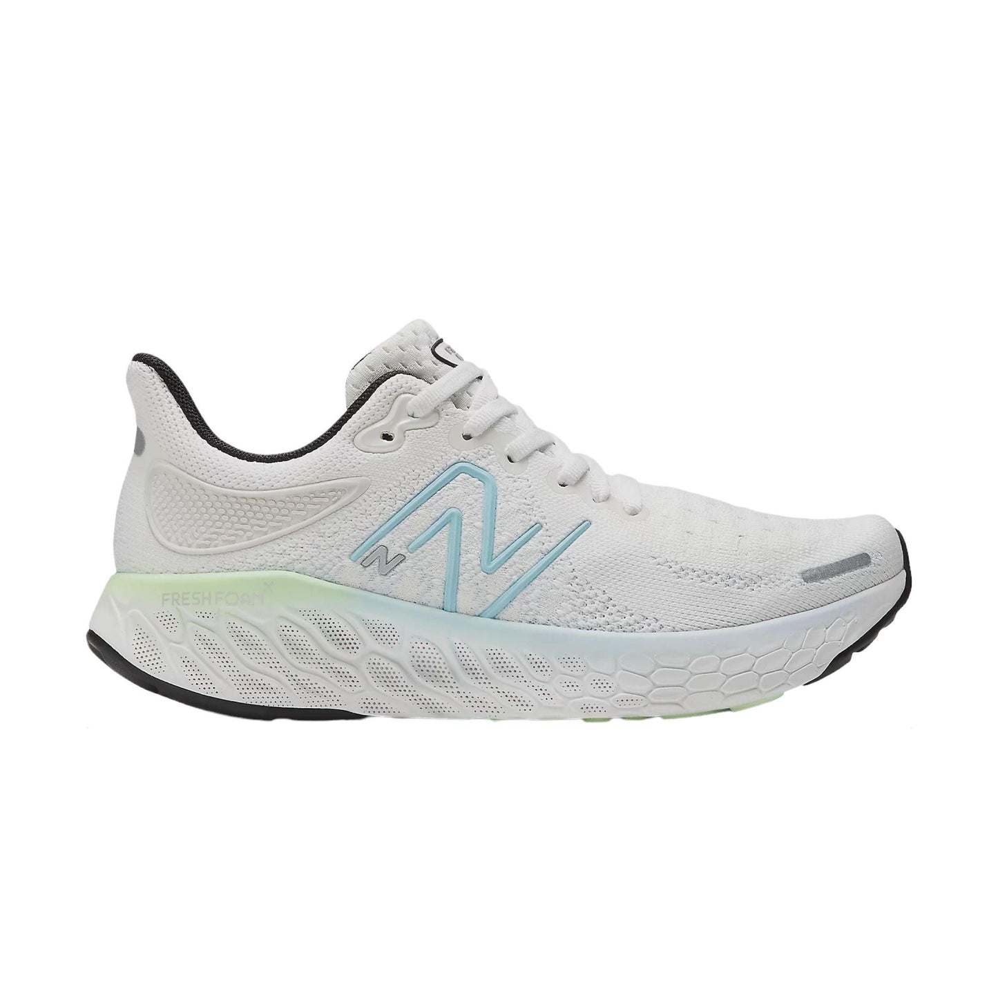 Fresh Foam X 1080v12 Women's Shoes White/Bleach Blue/Green Aura