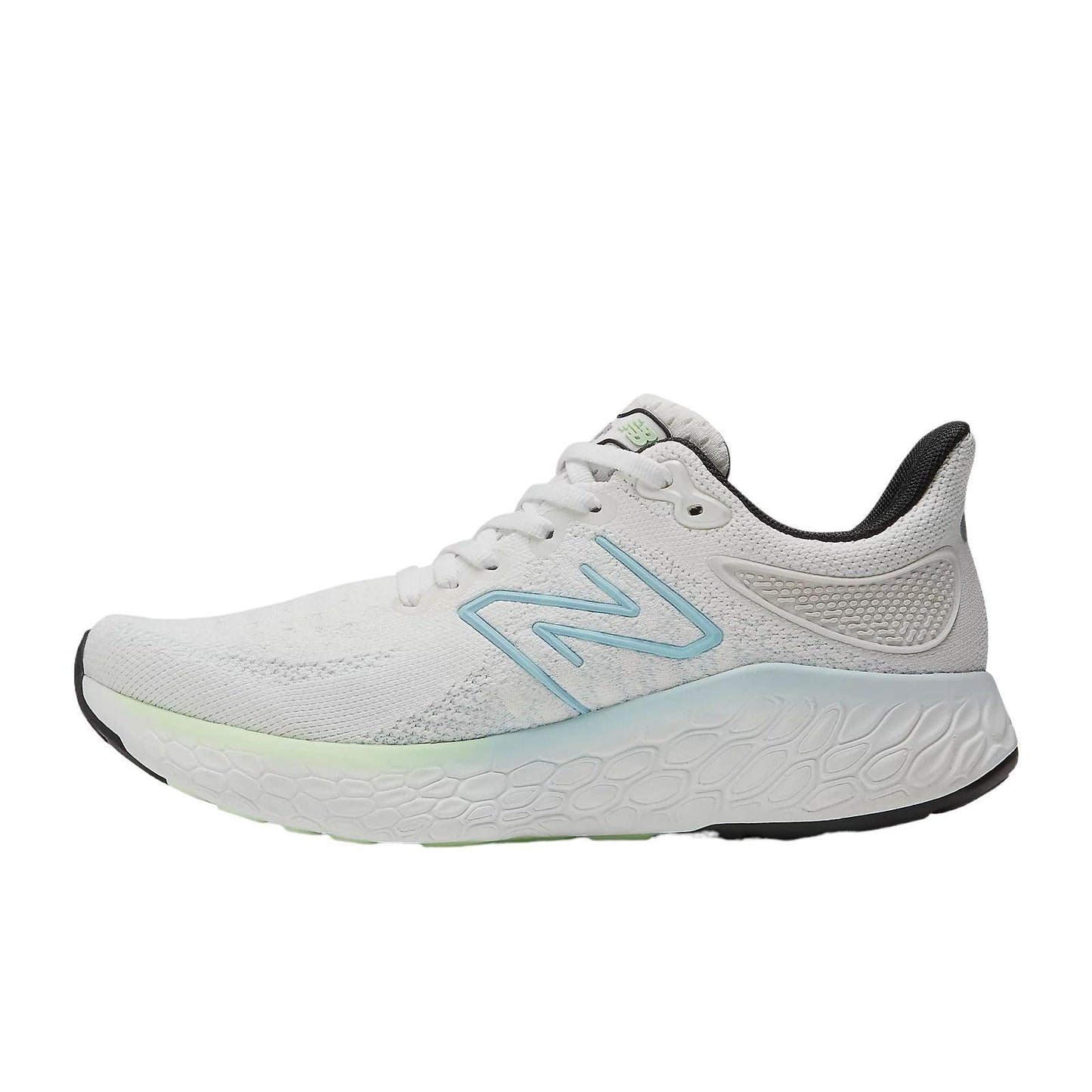 Fresh Foam X 1080v12 Women's Shoes White/Bleach Blue/Green Aura