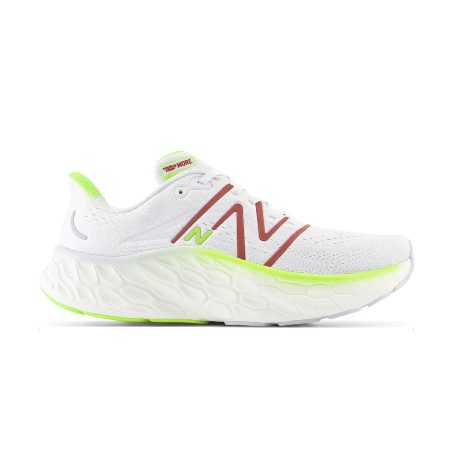 Fresh Foam X More v4 Herrenschuhe Quarzgrau/Gelb