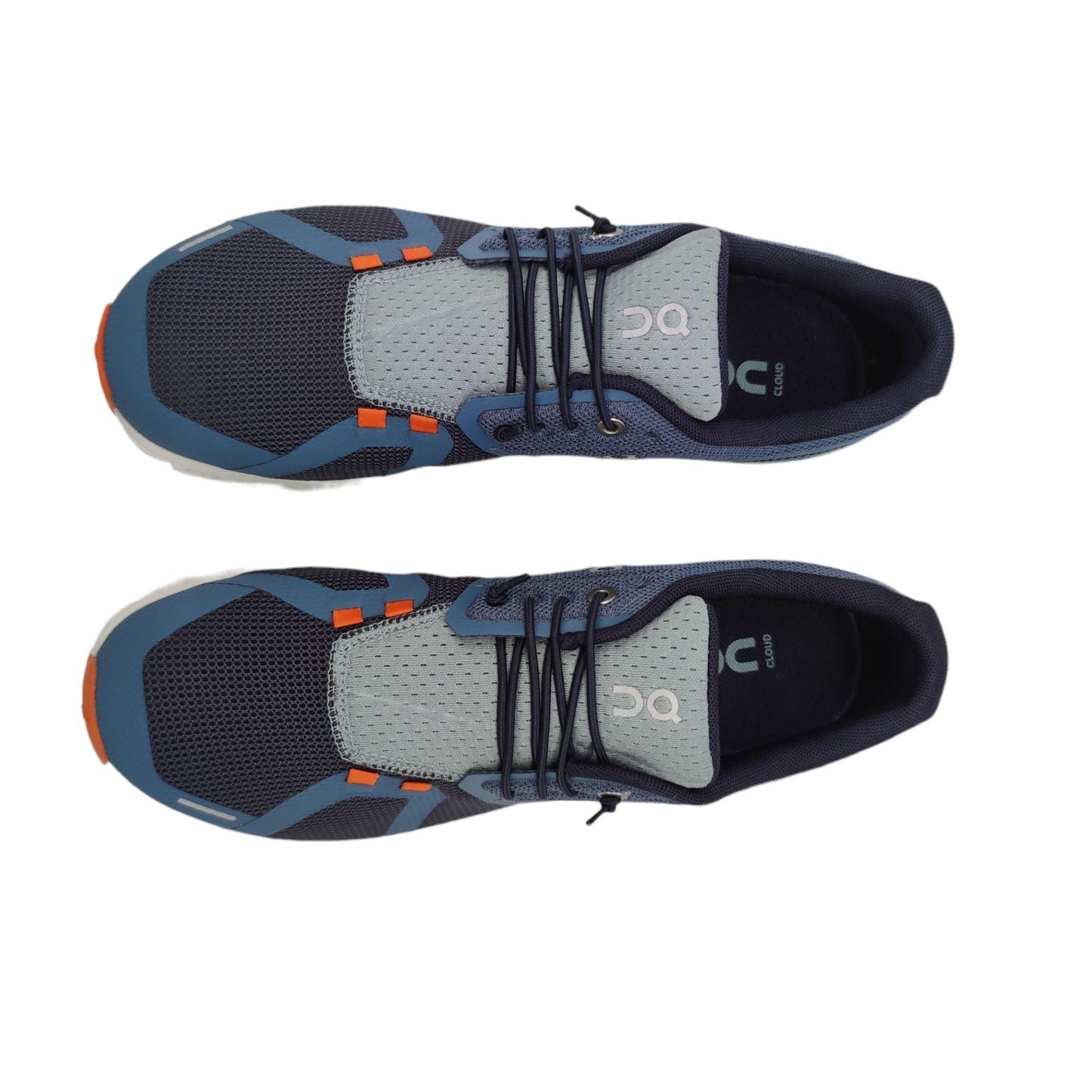 Scarpe Cloud 5 Push Uomo Dust/Ink vista dall'alto, design elegante e tecnologico per corsa e uso quotidiano.