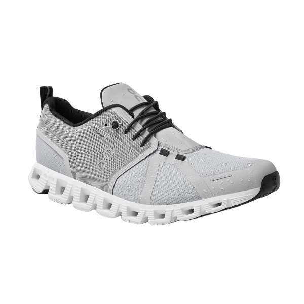 Scarpe Cloud 5 Waterproof Donna Glacier/White, eleganti e funzionali, perfette per corsa in ogni condizione.