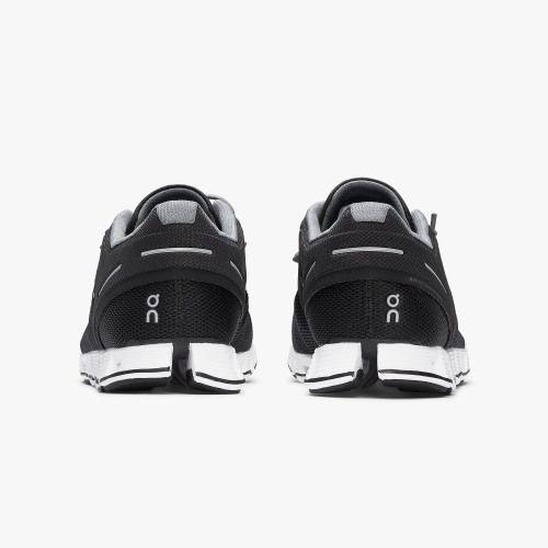 Scarpe Cloud Donna Nere, retro della calzatura con design elegante e materiali traspiranti.