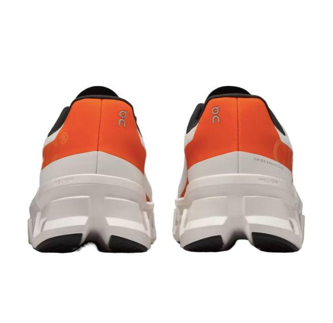 Cloudmonster Men's Shoes Undyed White/Flame