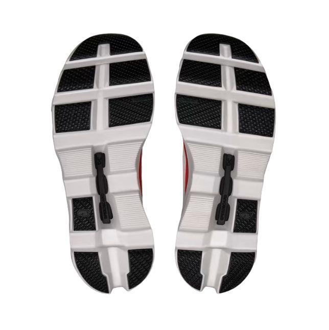 Cloudmonster Men's Shoes Undyed White/Flame